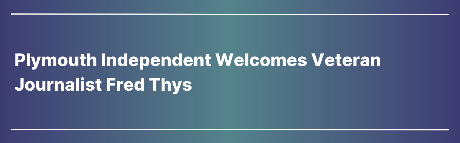 Editor Announcement Page Header